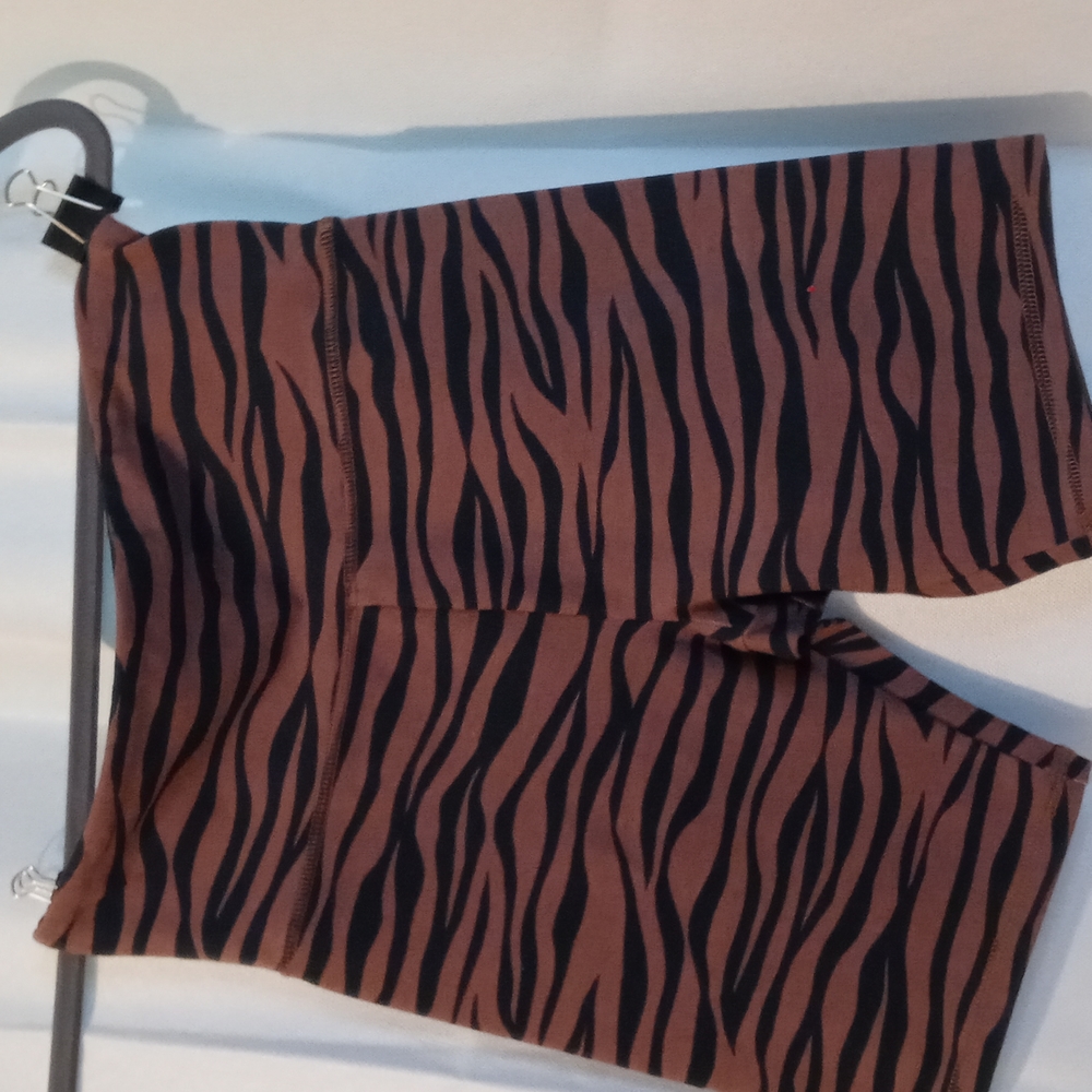 High rise biker shorts